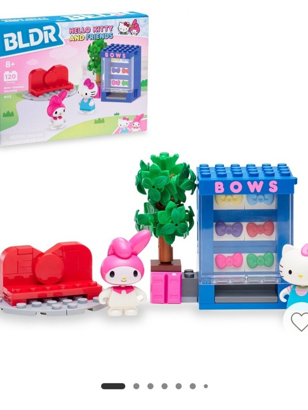 🎀 Hello Kitty & Friends Bow Vending Machine Set 0112 🎀 NWT SEALED Gift